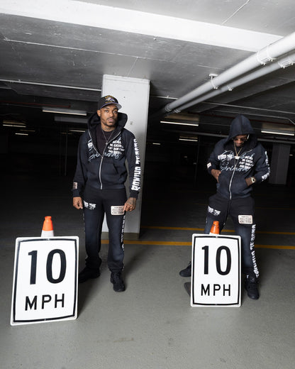 Raw Grind sweatsuit - Black