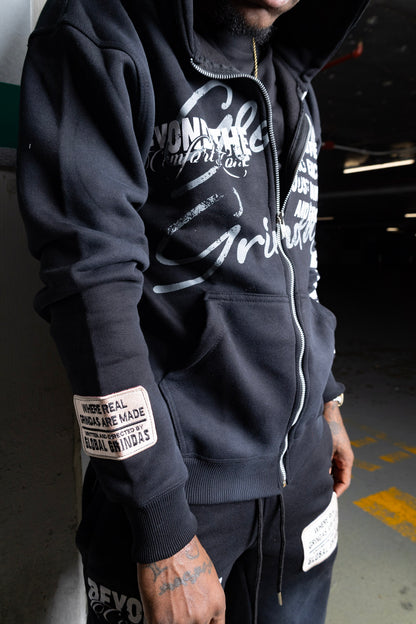 Raw Grind sweatsuit - Black